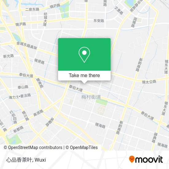 心品香茶叶 map