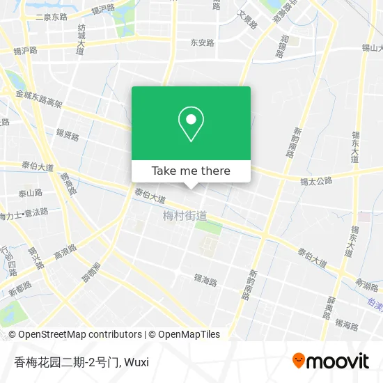 香梅花园二期-2号门 map