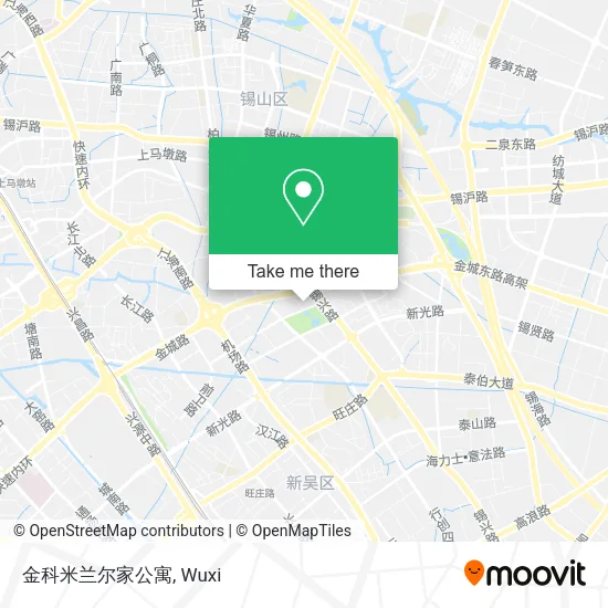 金科米兰尔家公寓 map