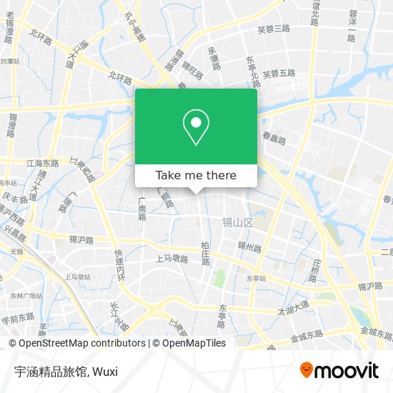 宇涵精品旅馆 map