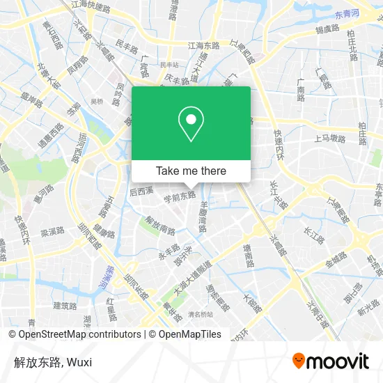 解放东路 map