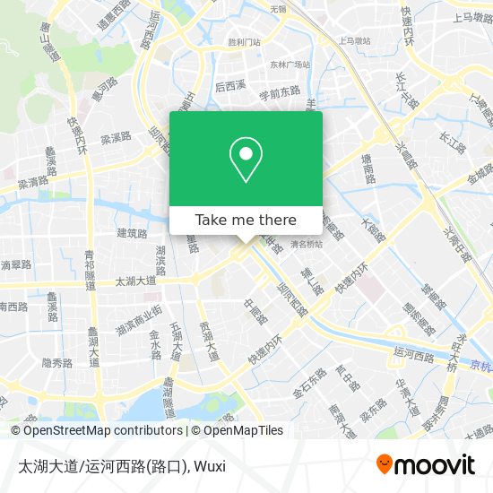 太湖大道/运河西路(路口) map