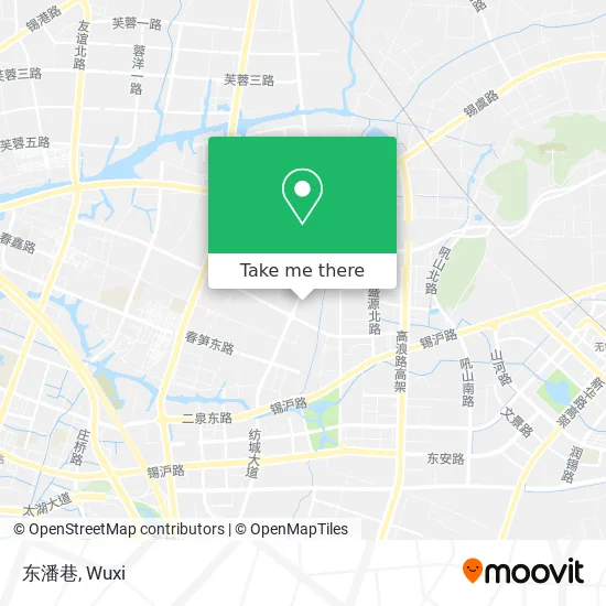 东潘巷 map