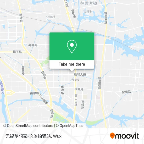 无锡梦想家-哈旅拍驿站 map