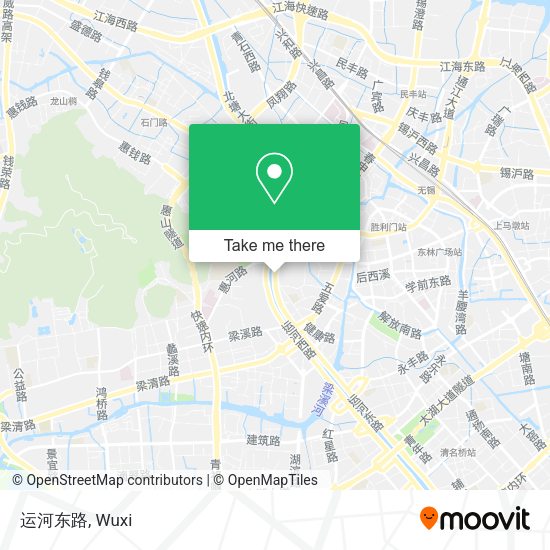 运河东路 map