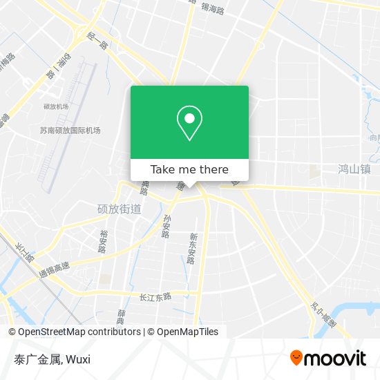 泰广金属 map