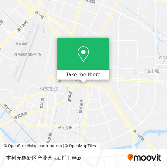 丰树无锡新区产业园-西北门 map