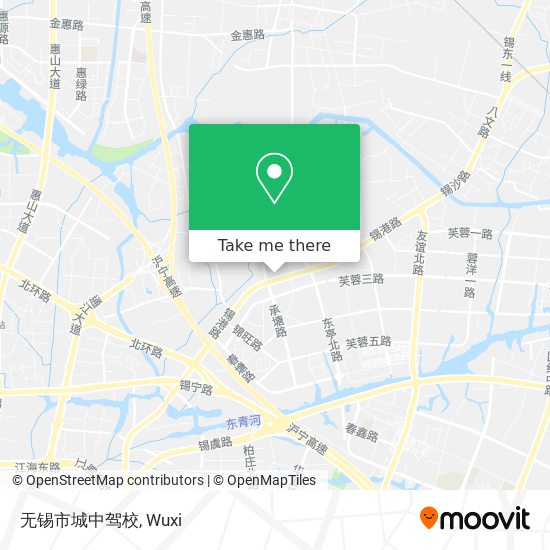 无锡市城中驾校 map