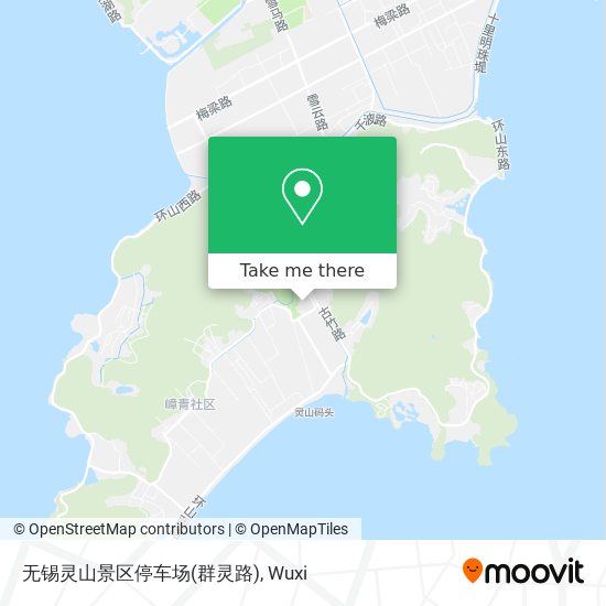 无锡灵山景区停车场(群灵路) map