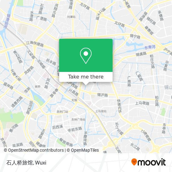 石人桥旅馆 map