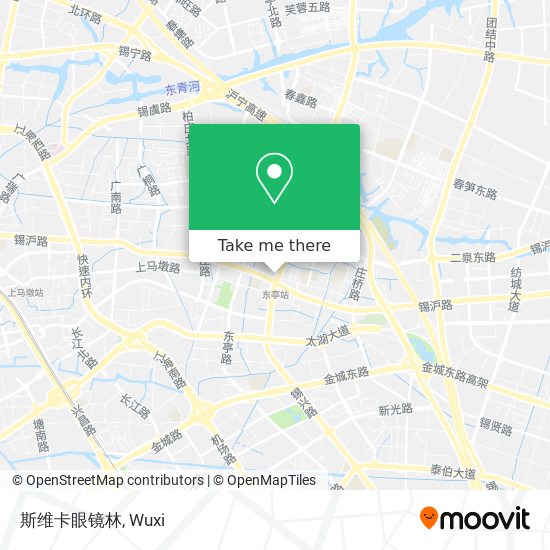 斯维卡眼镜林 map