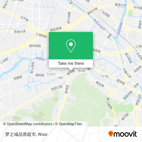 梦之城品质超市 map