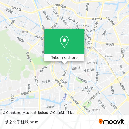 梦之岛手机城 map