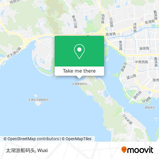 太湖游船码头 map