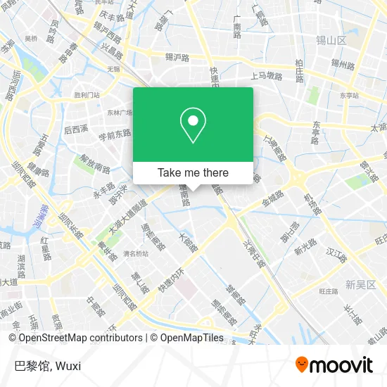 巴黎馆 map