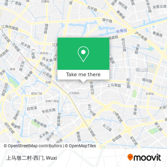 上马墩二村-西门 map