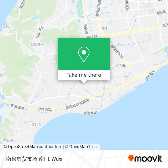 南泉集贸市场-南门 map