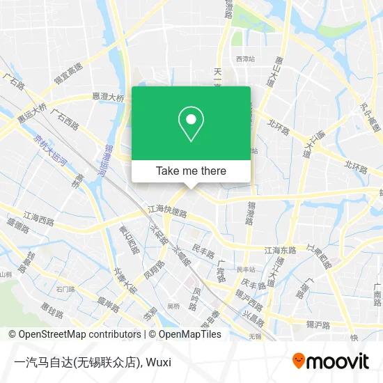 一汽马自达(无锡联众店) map