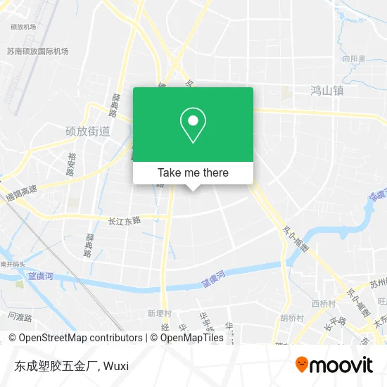 东成塑胶五金厂 map