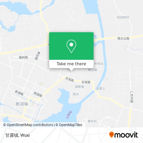 甘露镇 map