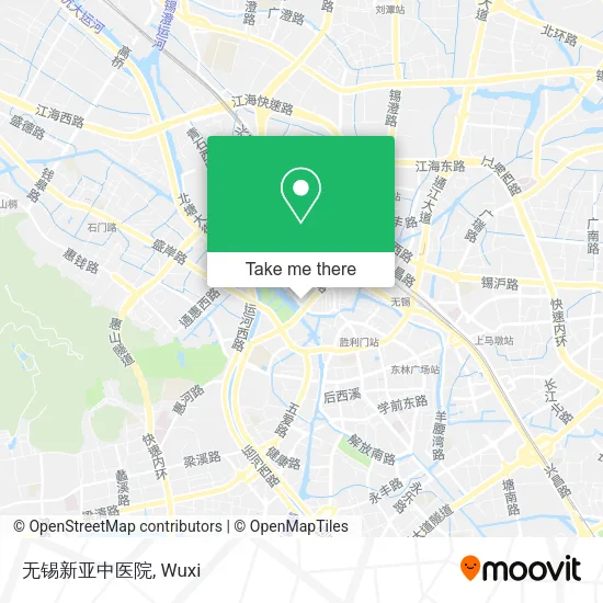无锡新亚中医院 map