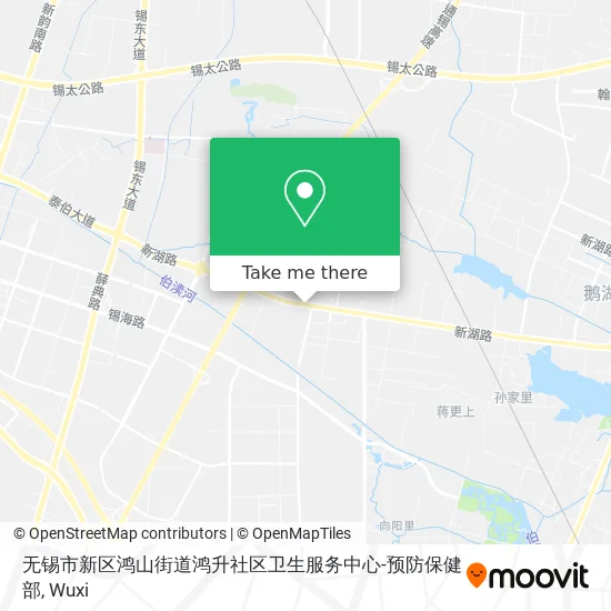 无锡市新区鸿山街道鸿升社区卫生服务中心-预防保健部 map