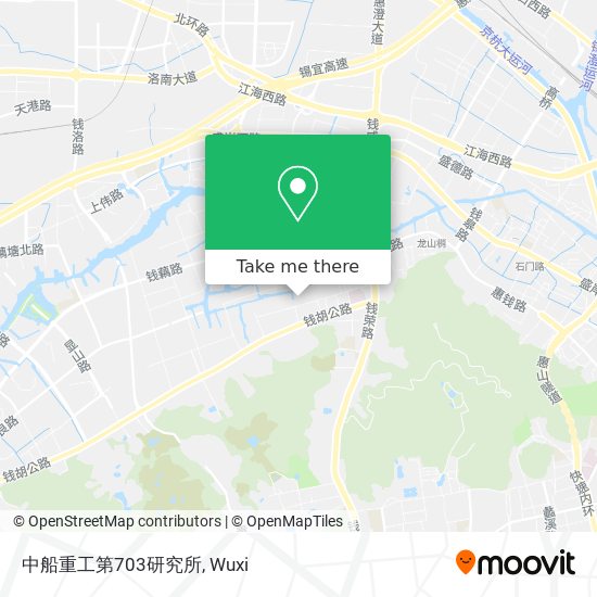 中船重工第703研究所 map
