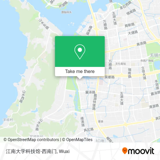 江南大学科技馆-西南门 map