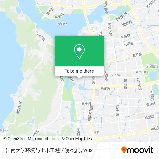 江南大学环境与土木工程学院-北门 map