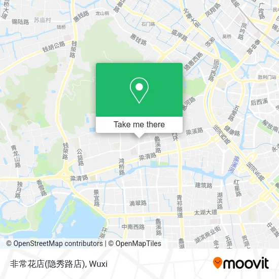 非常花店(隐秀路店) map