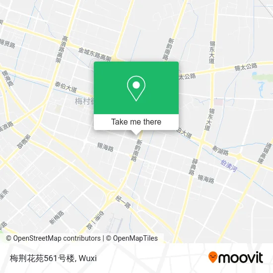 梅荆花苑561号楼 map