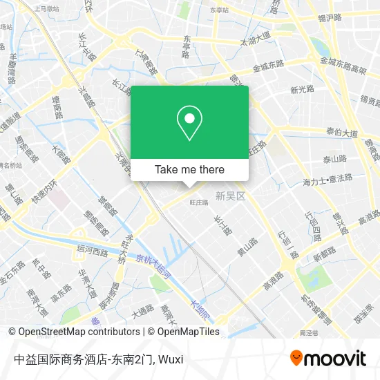 中益国际商务酒店-东南2门 map