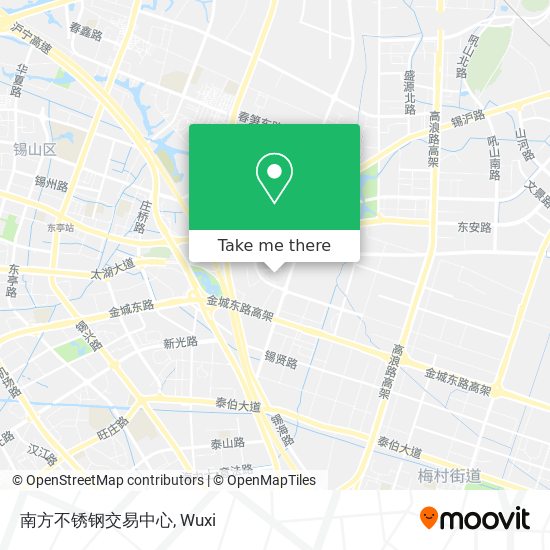 南方不锈钢交易中心 map