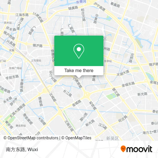 南方东路 map