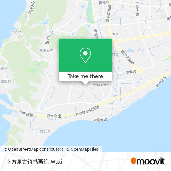 南方泉古镇书画院 map
