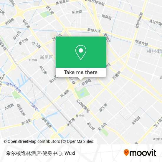 希尔顿逸林酒店-健身中心 map