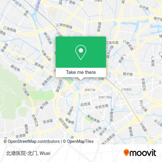 北塘医院-北门 map