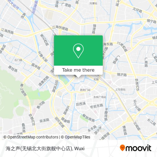 海之声(无锡北大街旗舰中心店) map