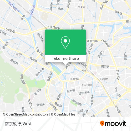 南京银行 map