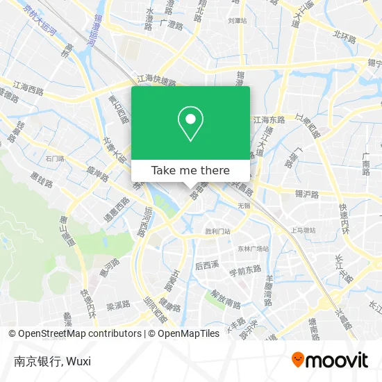 南京银行 map