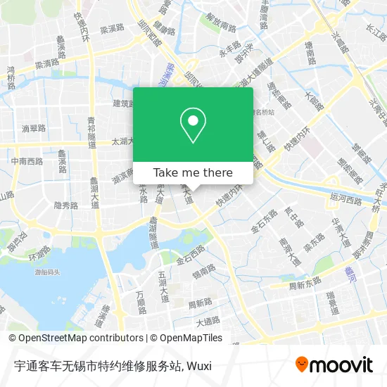 宇通客车无锡市特约维修服务站 map