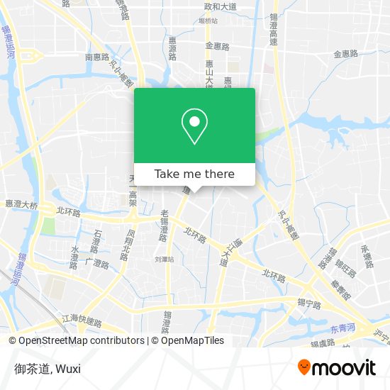 御茶道 map