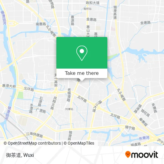 御茶道 map