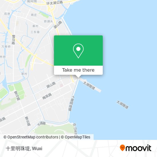 十里明珠堤 map