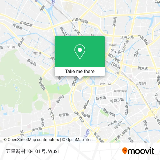 五里新村10-101号 map