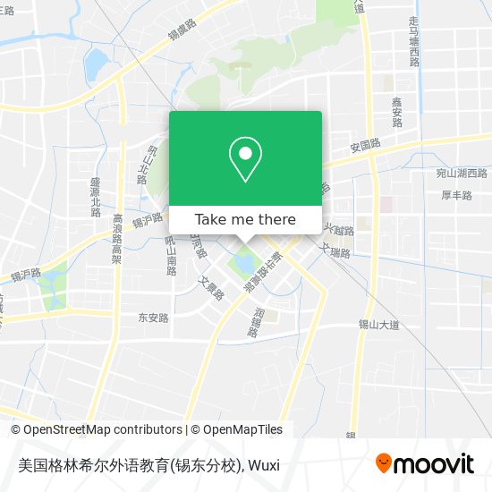 美国格林希尔外语教育(锡东分校) map