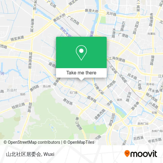 山北社区居委会 map