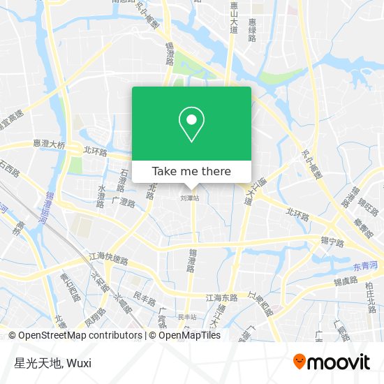 星光天地 map