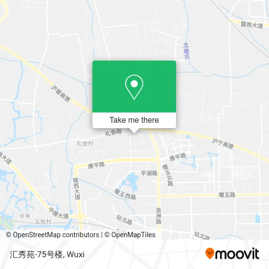 汇秀苑-75号楼 map
