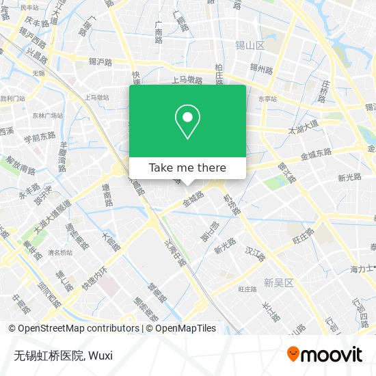 无锡虹桥医院 map